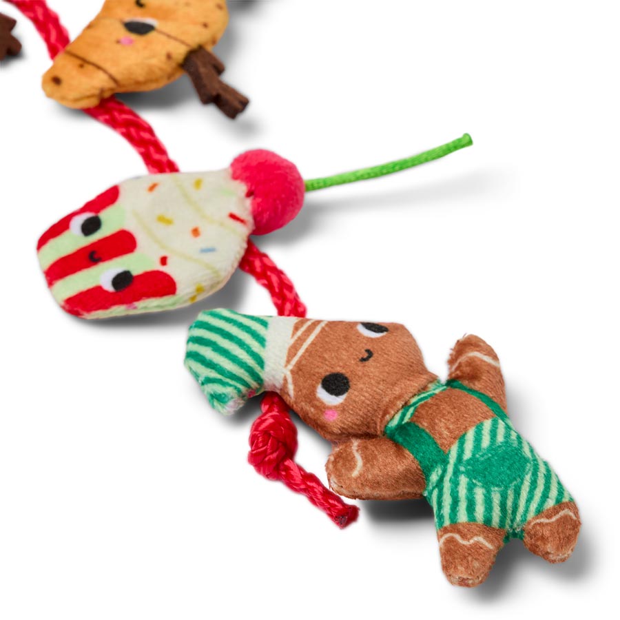 Christmas Crinkly Patisserie Pals Catnip Toy – Festive Bakery-Theme for Cats