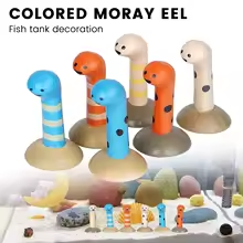 Colorful Moray Eel Aquarium Decoration – Fish Tank Ornament